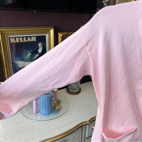 Wear Cissa The Wrap Cardigan Pink Salt XS/S - Picture 6 of 12